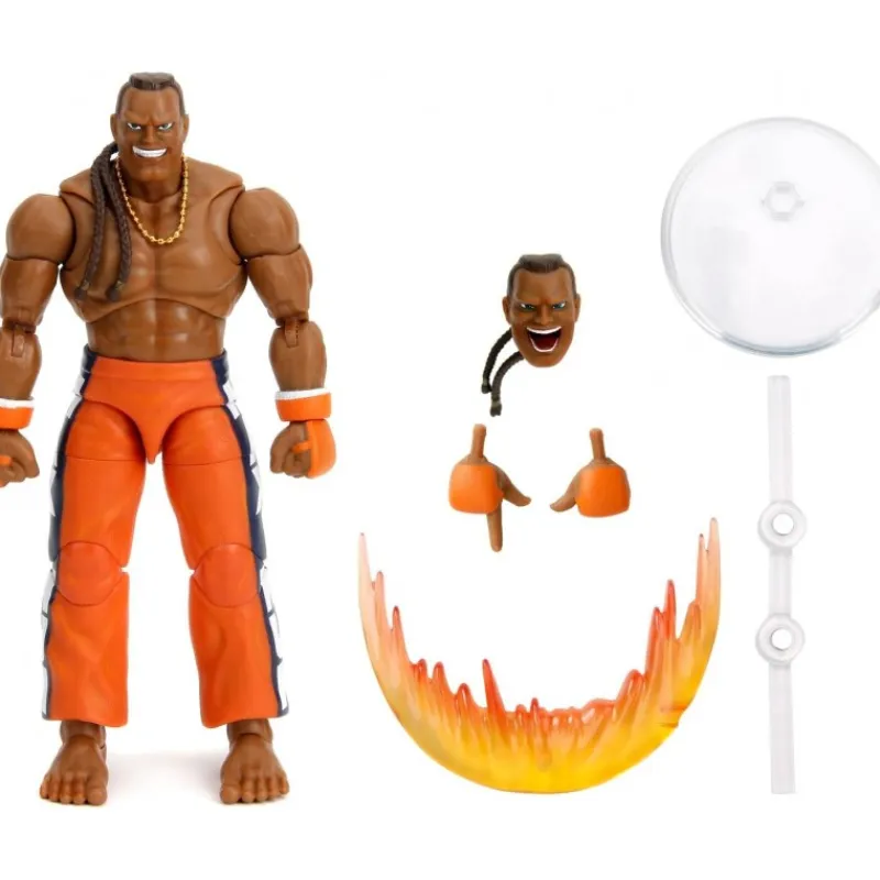 Jada Toys Descuentos Gaming^Figura Ultra Street Fighter II Dee Jay 1/12 de