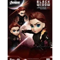 Beast Kingdom Coleccionismo Marvel^Figura Viuda Negra Egg Attack Endgame