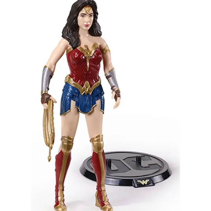 The Noble Collection Regalos De Superhéroes Dc|Figuras Dc^Figura Wonder Woman Bendyfigs DC Comics