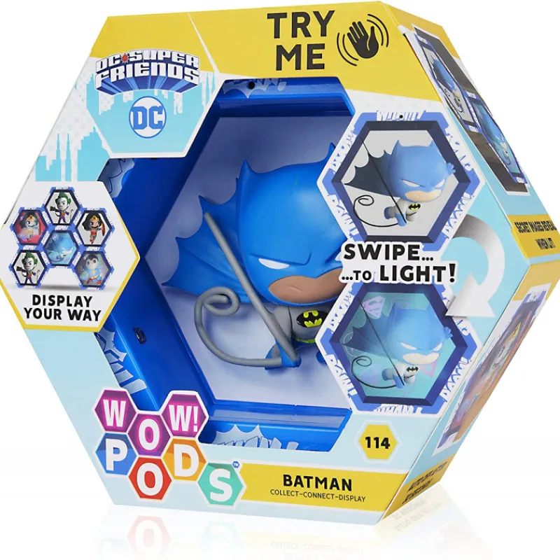 Niños Otros Fabricantes Marvel Y Dc Para Niños|Regalos De Superhéroes Dc^Figura Wow POD Batman con luz