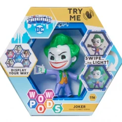 Hot Figura Wow POD Joker con luz Regalos De Villanos Dc|Figuras Dc