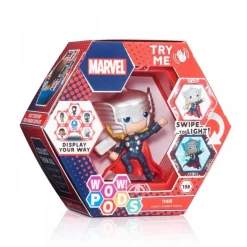 Wow Stuff Superhéroes Marvel|Coleccionismo Marvel^Figura Wow! Pod Marvel Thor con Sensor de Movimiento