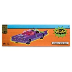 Best Figura Y Vehículo Batman 66 Batmobil With Joker (Gold Label) Dc Retro Figuras Dc
