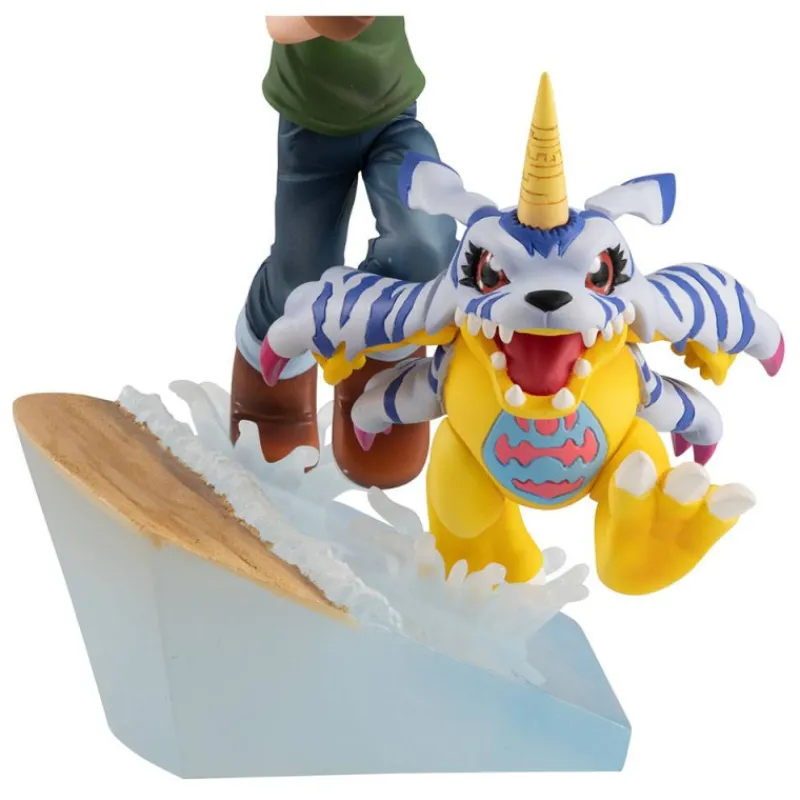 Hot Figura Yamato Ishida & Gabumon Digimon Adventure Serie G.E.M. Figuras