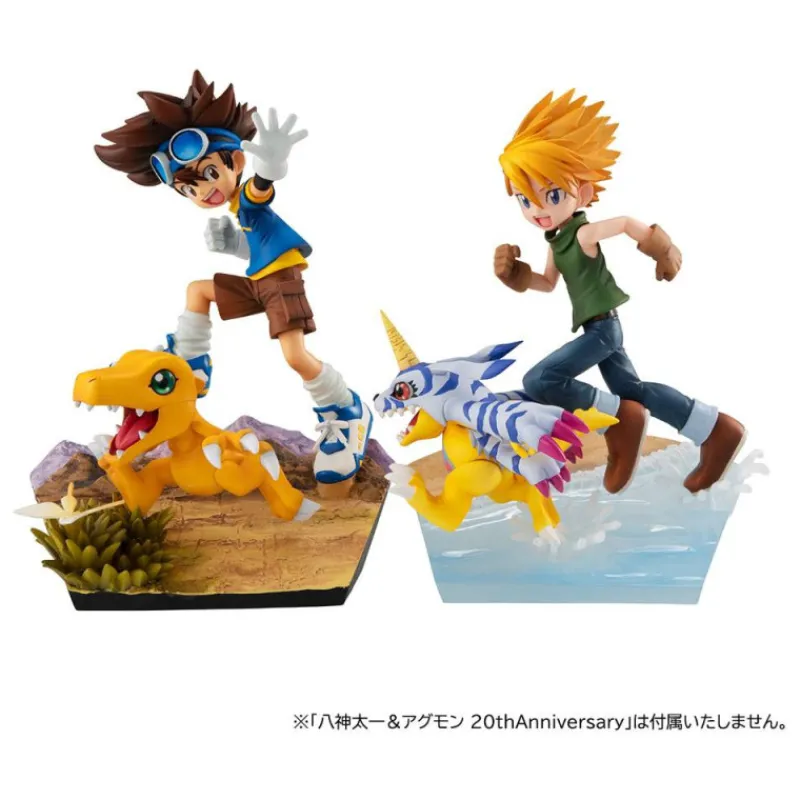 Hot Figura Yamato Ishida & Gabumon Digimon Adventure Serie G.E.M. Figuras
