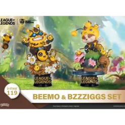 Beast Kingdom Regalos Y Coleccionismo Para Gamers - Cosas De Videojuegos Míticos|Descuentos Gaming^Figuras Beemo y Bzzziggs D-Stage League Of Legends