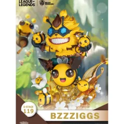 Beast Kingdom Regalos Y Coleccionismo Para Gamers - Cosas De Videojuegos Míticos|Descuentos Gaming^Figuras Beemo y Bzzziggs D-Stage League Of Legends