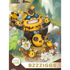 Beast Kingdom Regalos Y Coleccionismo Para Gamers - Cosas De Videojuegos Míticos|Descuentos Gaming^Figuras Beemo y Bzzziggs D-Stage League Of Legends