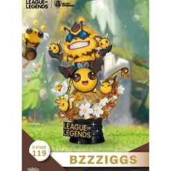 Beast Kingdom Regalos Y Coleccionismo Para Gamers - Cosas De Videojuegos Míticos|Descuentos Gaming^Figuras Beemo y Bzzziggs D-Stage League Of Legends
