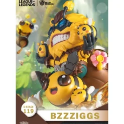 Beast Kingdom Regalos Y Coleccionismo Para Gamers - Cosas De Videojuegos Míticos|Descuentos Gaming^Figuras Beemo y Bzzziggs D-Stage League Of Legends