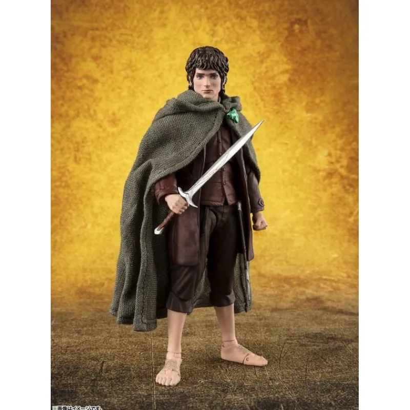 Bandai Figuras El Señor De Los Anillos ^Figuras de El Señor de los Anillos de Frodo Baggins & Gollum de S.H. Figuarts