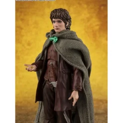 Bandai Figuras El Señor De Los Anillos ^Figuras de El Señor de los Anillos de Frodo Baggins & Gollum de S.H. Figuarts