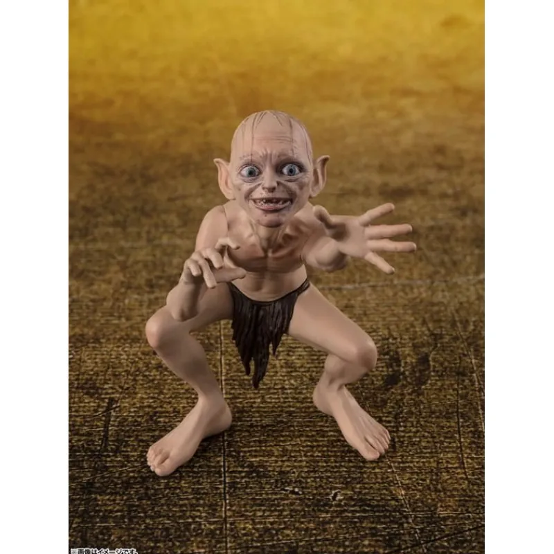 Bandai Figuras El Señor De Los Anillos ^Figuras de El Señor de los Anillos de Frodo Baggins & Gollum de S.H. Figuarts
