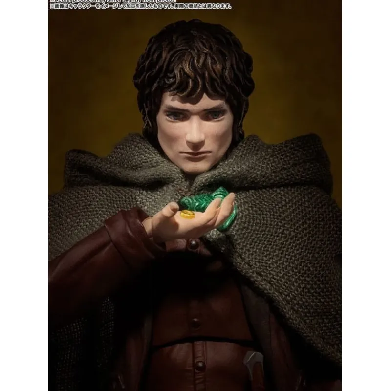 Bandai Figuras El Señor De Los Anillos ^Figuras de El Señor de los Anillos de Frodo Baggins & Gollum de S.H. Figuarts