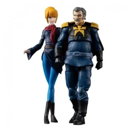 Megahouse Figuras^Figuras de Ramba Ral y Crowley Hamon de Mobile Suit Gundam
