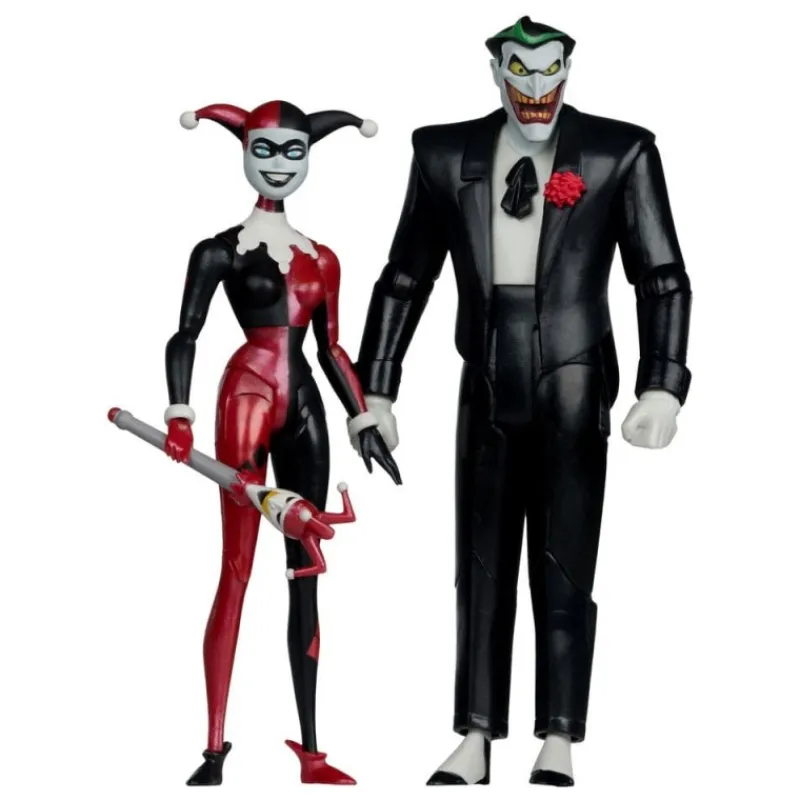 Hot Figuras Harley Quinn & The Joker 18 cm DC Direct Gold Label Regalos De Villanos Dc|Figuras Dc