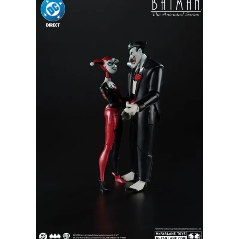 Hot Figuras Harley Quinn & The Joker 18 cm DC Direct Gold Label Regalos De Villanos Dc|Figuras Dc