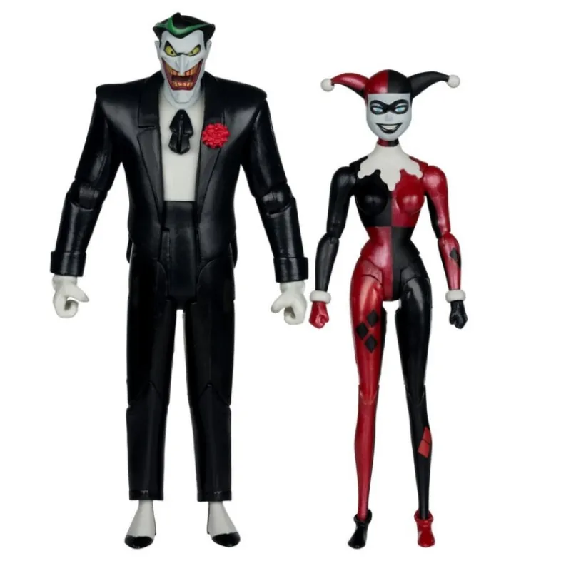 Hot Figuras Harley Quinn & The Joker 18 cm DC Direct Gold Label Regalos De Villanos Dc|Figuras Dc