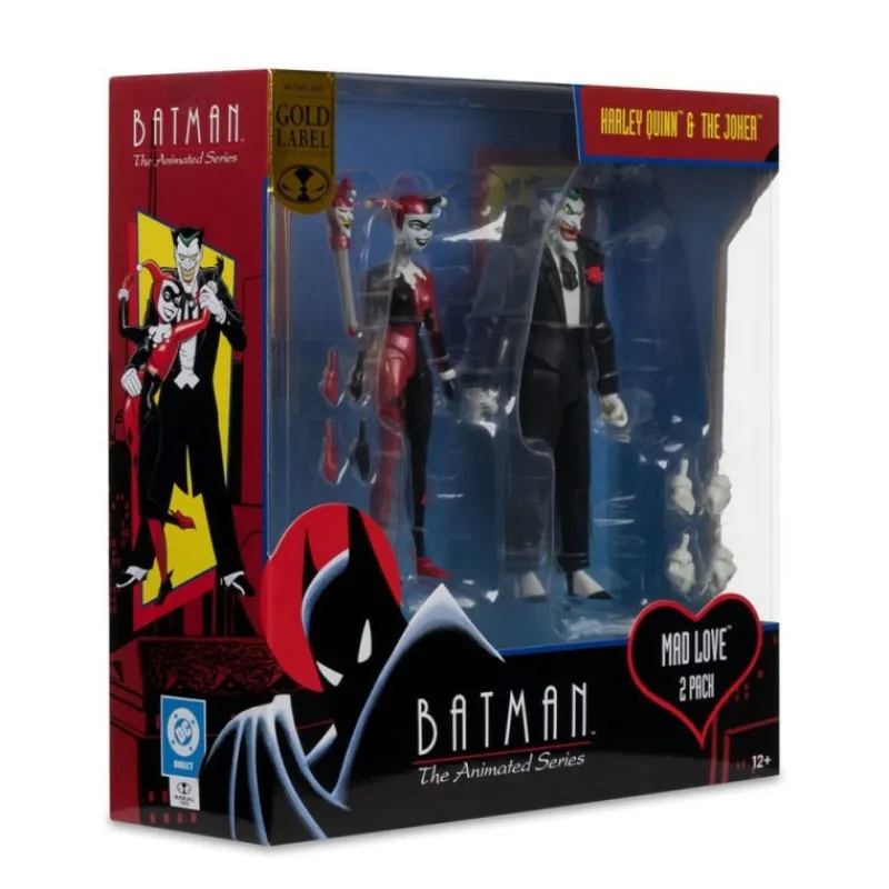 Hot Figuras Harley Quinn & The Joker 18 cm DC Direct Gold Label Regalos De Villanos Dc|Figuras Dc