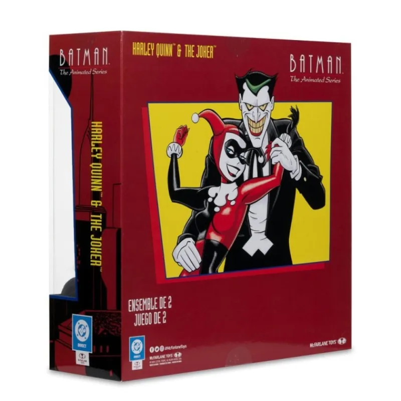 Hot Figuras Harley Quinn & The Joker 18 cm DC Direct Gold Label Regalos De Villanos Dc|Figuras Dc