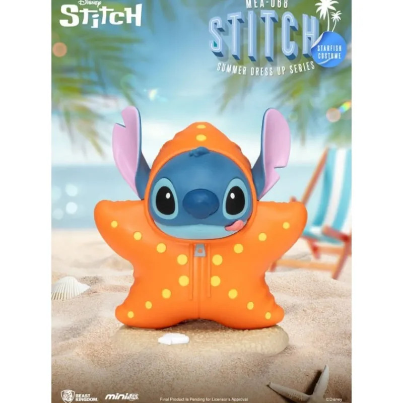 Beast Kingdom Películas Y Personajes De Disney ·Lilo Y Stitch|Figuras Disney De Colección ^Figuras Mini Egg Attack Lilo & Stitch 8 cm Summer Series