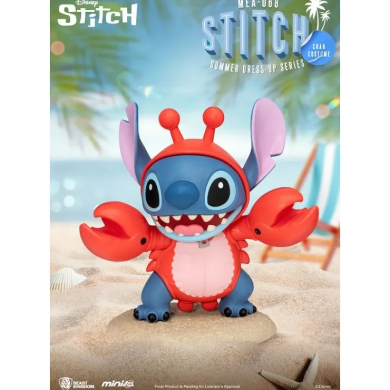 Beast Kingdom Películas Y Personajes De Disney ·Lilo Y Stitch|Figuras Disney De Colección ^Figuras Mini Egg Attack Lilo & Stitch 8 cm Summer Series