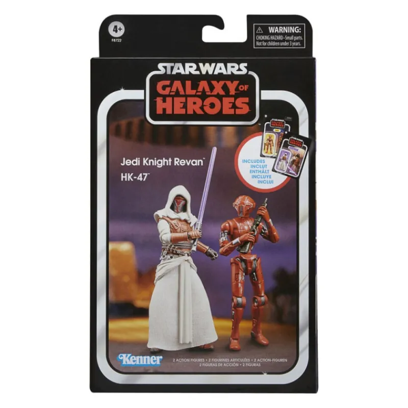 Outlet Figuras Star Wars: Galaxy Of Heroes Vintage Collection Jedi Knight Revan & Hk-47 10 Cm Replicas Y Coleccionismo Star Wars