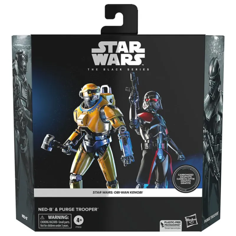 Hasbro Replicas Y Coleccionismo Star Wars ^Figuras Star Wars: Obi-Wan Kenobi Black Series Ned-B & Purge Trooper Exclusive 15 Cm