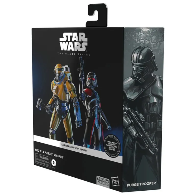 Hasbro Replicas Y Coleccionismo Star Wars ^Figuras Star Wars: Obi-Wan Kenobi Black Series Ned-B & Purge Trooper Exclusive 15 Cm
