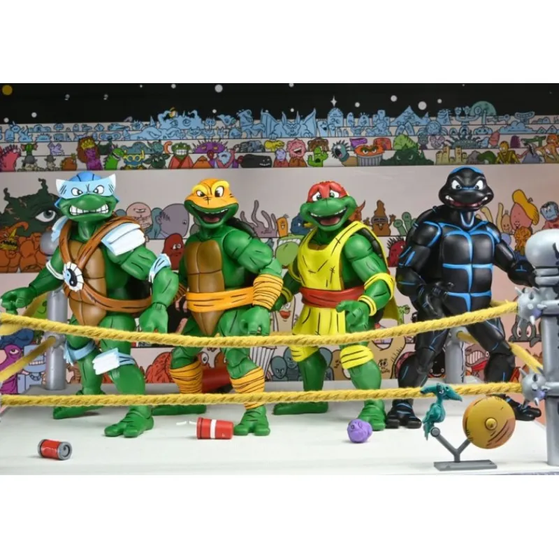 Online Figuras Tortugas Ninja Archie Comics Stump Wrestling 18 cm Las Tortugas Ninja