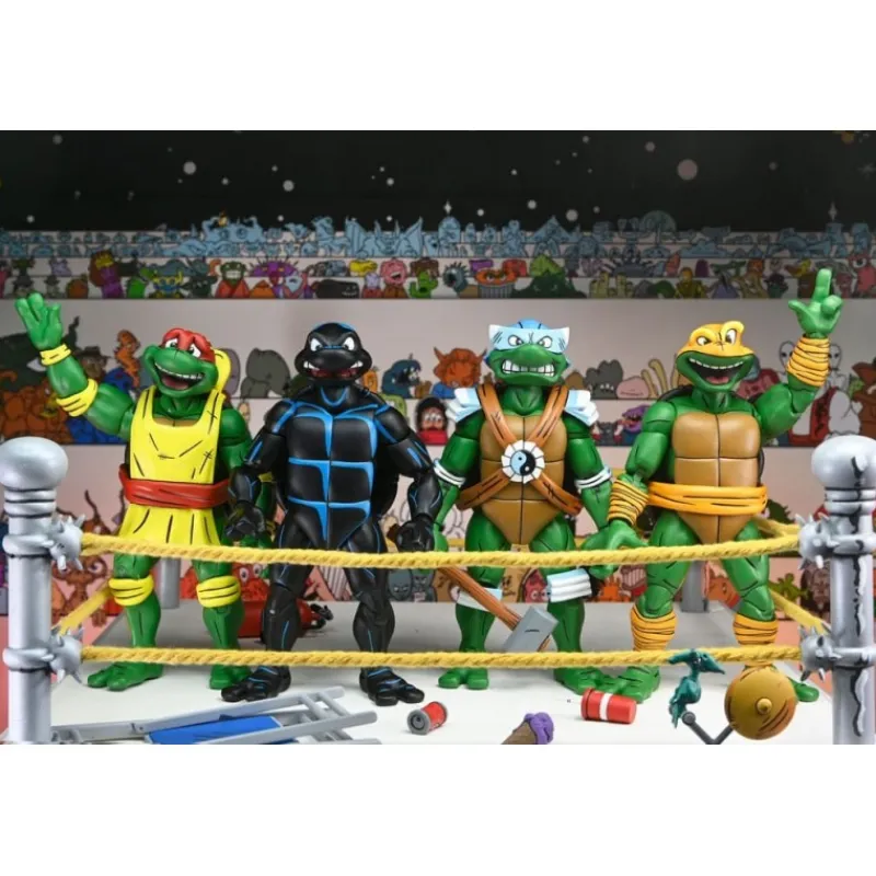 Online Figuras Tortugas Ninja Archie Comics Stump Wrestling 18 cm Las Tortugas Ninja