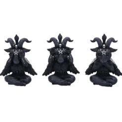 New Figuras Tres Baphoboo Cult Cuties 13 cm Nemesis Coleccionismo De Miedo Y Terror