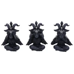 New Figuras Tres Baphoboo Cult Cuties 13 cm Nemesis Coleccionismo De Miedo Y Terror