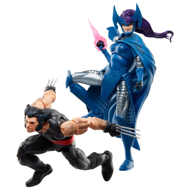 Best Figuras Wolverine 50Th Anniversary Marvel Legends Wolverine & Psylocke 15 Cm Coleccionismo Marvel