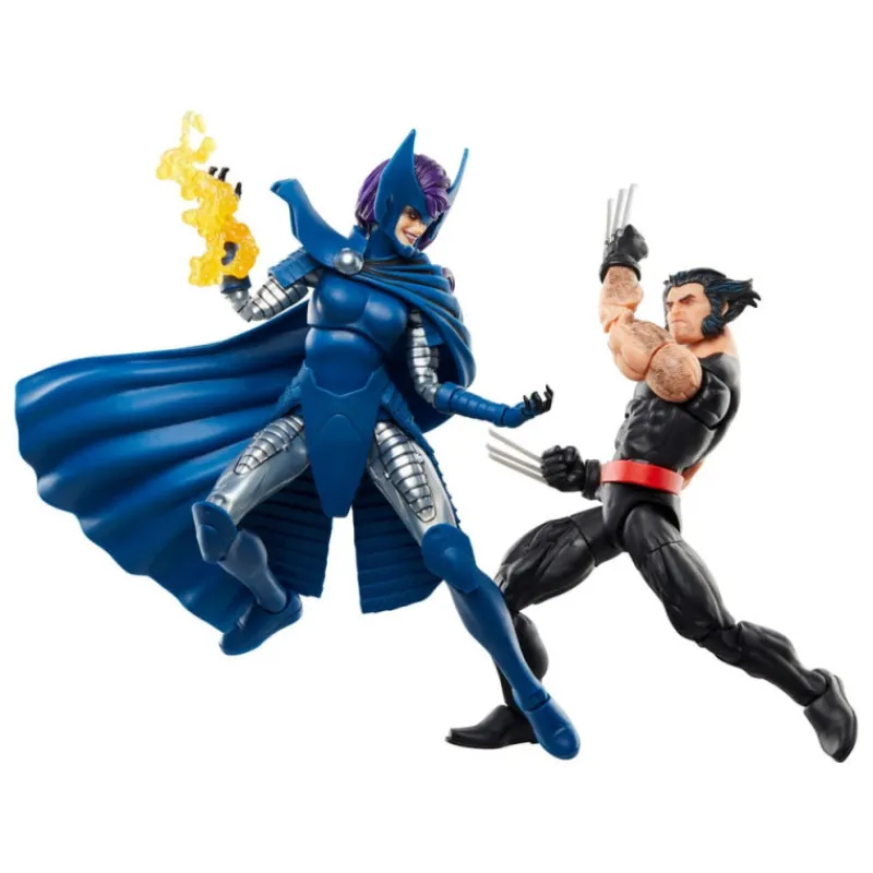 Best Figuras Wolverine 50Th Anniversary Marvel Legends Wolverine & Psylocke 15 Cm Coleccionismo Marvel