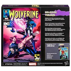 Best Figuras Wolverine 50Th Anniversary Marvel Legends Wolverine & Psylocke 15 Cm Coleccionismo Marvel