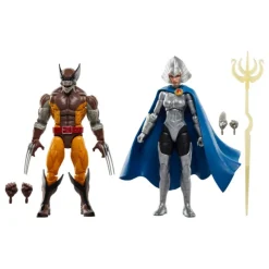 Hasbro Coleccionismo Marvel^Figuras Wolverine 50Th Anniversary Marvel Legends Wolverine & Lilandra Neramani 15 Cm