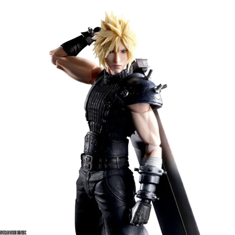 Best Final Fantasy VII Play Arts Kai Figura Cloud Strife 27 cm Regalos Y Coleccionismo Para Gamers - Cosas De Videojuegos Míticos|Descuentos Gaming