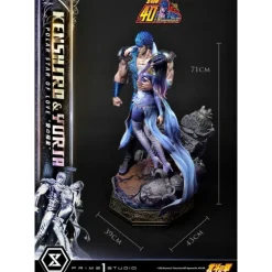 Prime 1 Studio Figuras^Fist of the North Star Estatua Kenshiro & Yuria Bonus Version 71 cm