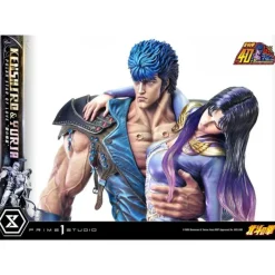 Prime 1 Studio Figuras^Fist of the North Star Estatua Kenshiro & Yuria Bonus Version 71 cm