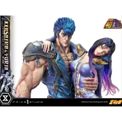 Prime 1 Studio Figuras^Fist of the North Star Estatua Kenshiro & Yuria Bonus Version 71 cm