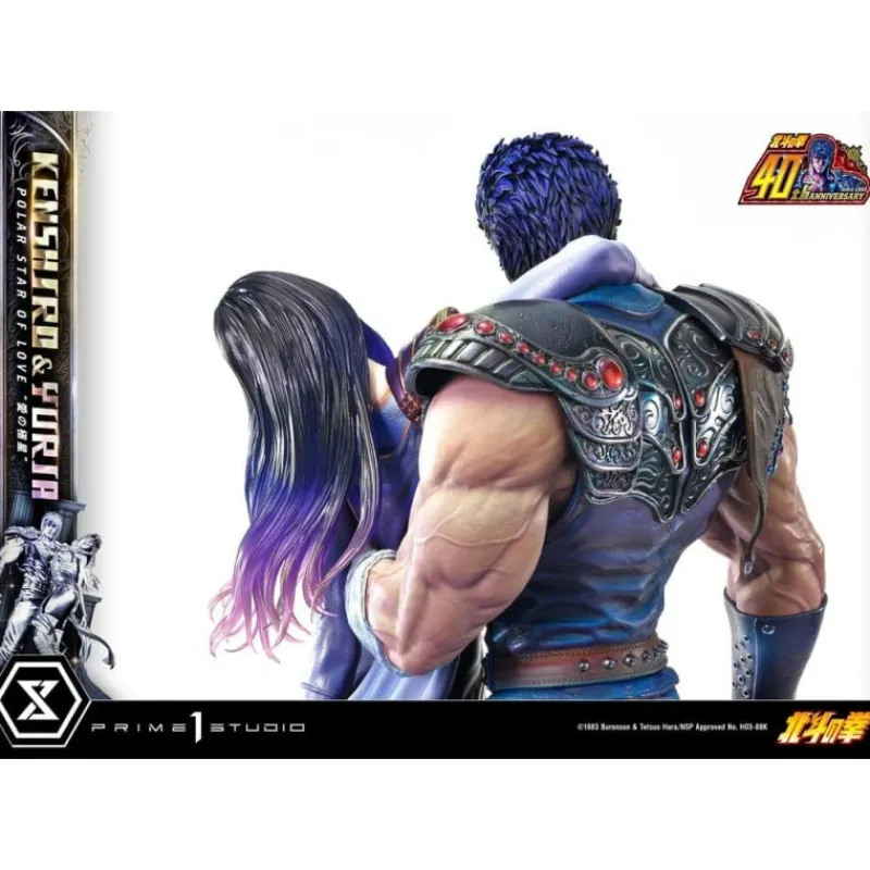 Prime 1 Studio Figuras^Fist of the North Star Estatua Kenshiro & Yuria Bonus Version 71 cm