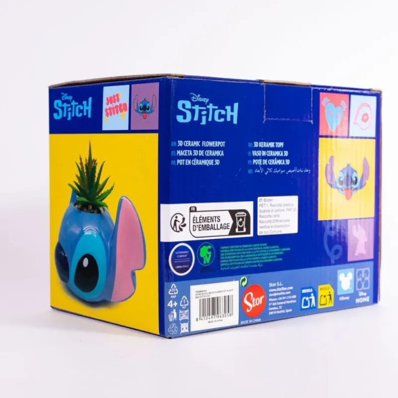 Outlet Florero 3D Stitch Lilo & Stitch - Licencia Oficial Películas Y Personajes De Disney ·Lilo Y Stitch|Disney Hogar