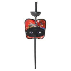 Disfrazzes Sombreros Y Cascos Para Disfraces ^Florete y Máscara de el Zorro Infantil 24cm