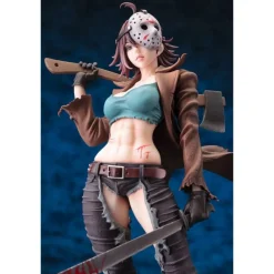 New Freddy vs. Jason Bishoujo Estatua PVC 1/7 Jason Voorhees 2nd Edition 24 cm Figuras|Freddy Krueger