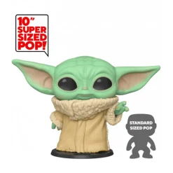 Funko The Mandalorian|Regalos Star Wars Por Personaje ^Pop! Baby Yoda 25 cm Super Sized