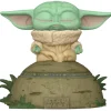 Funko The Mandalorian|Regalos Star Wars Por Personaje ^Pop! Baby Yoda usando la fuerza con luz y sonido The Mandalorian