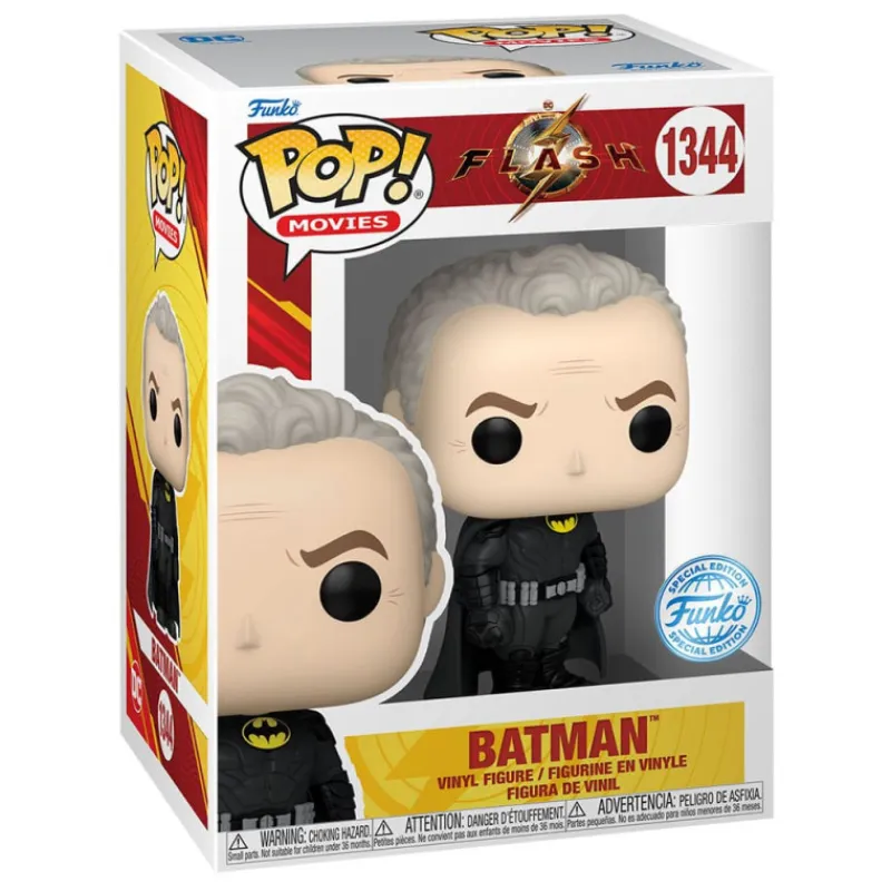 Sale POP! Batman The Flash Keaton sin máscara DC Comics Funko Dc