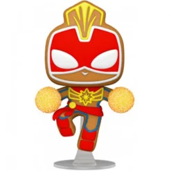 Funko Funko Marvel|Tazas Marvel^Pop Capitana Marvel Navidad Galleta de Jengibre