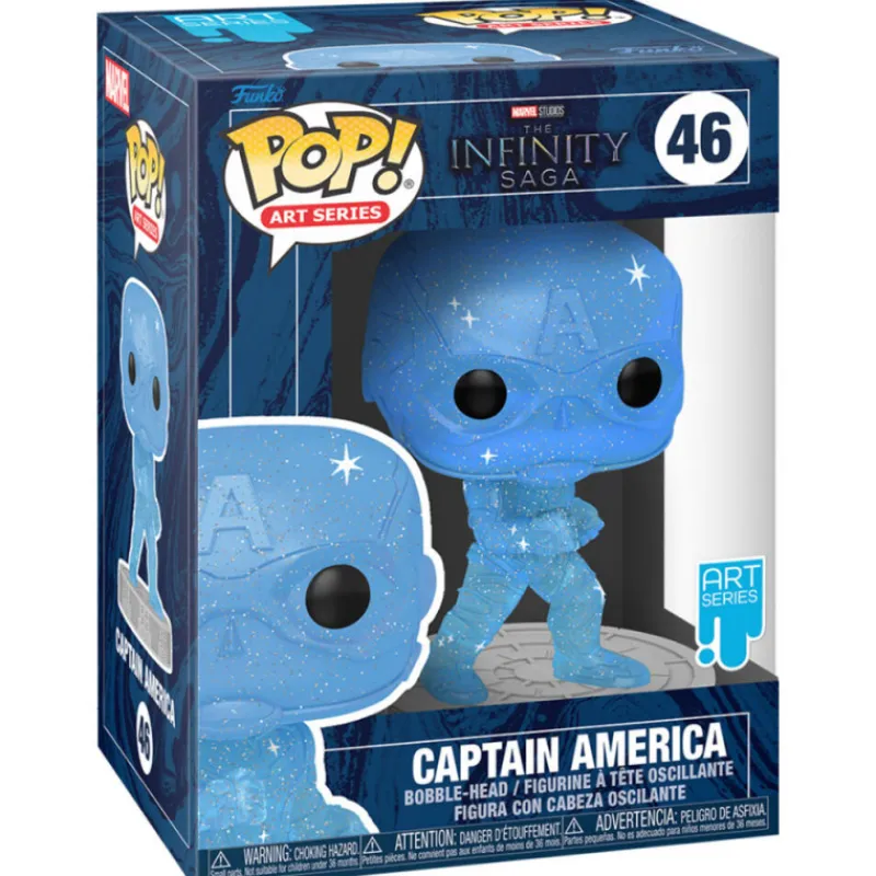 Funko Superhéroes Marvel|Funko Marvel^Pop! Capitán América Marvel Artist Series